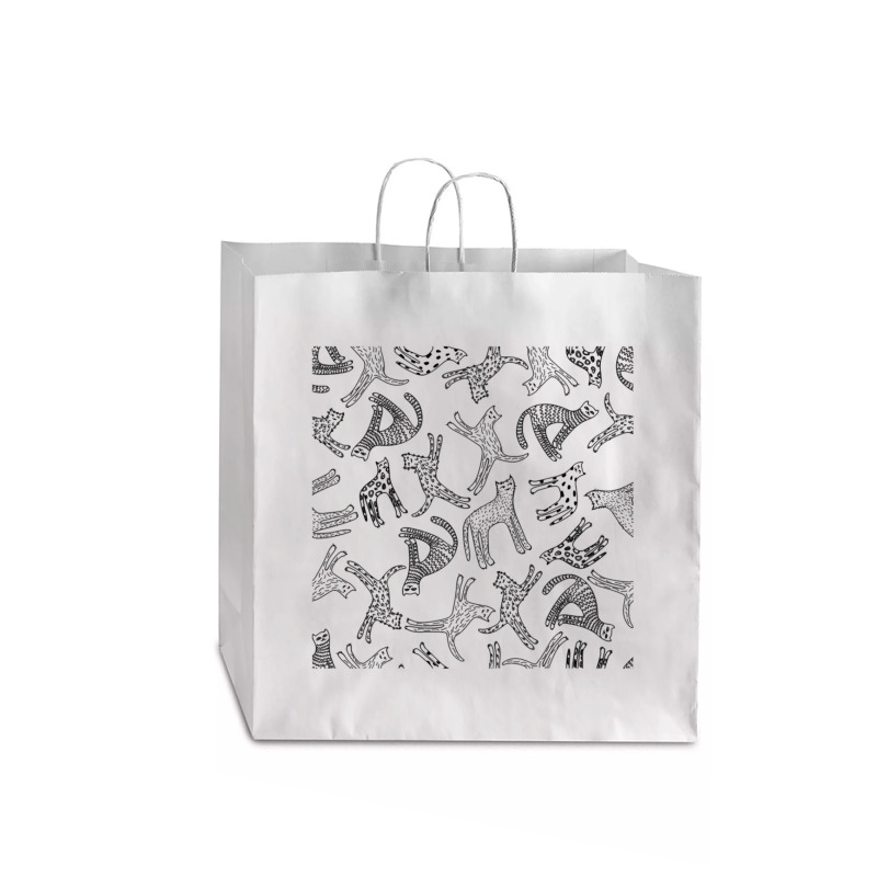 Animals Pattern Product Design Jumbo Paper Bag - 18 X 7 X 18 3/4 | Artistshot