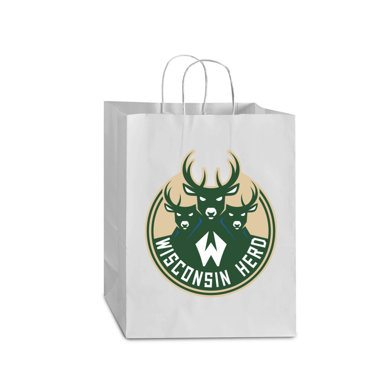 Wisconsin Herd Mart Paper Bag -13 X 7 X 17 | Artistshot