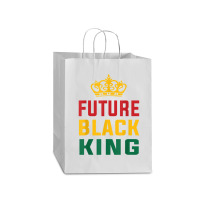 Future Black King History Maker Juneteenth Hbcu Afro Boy T Shirt Mart Paper Bag -13 X 7 X 17 | Artistshot