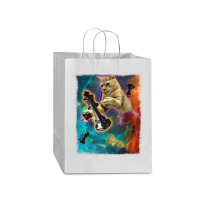 Cats In Space Chess Set Pieces Premium T Shirt Mart Paper Bag -13 X 7 X 17 | Artistshot