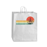 Retro Vintage Octopus Kraken Sea Life Marine Octopus Lover T Shirt Queen Paper Bag - 16 X 6 X 19 1/4 | Artistshot