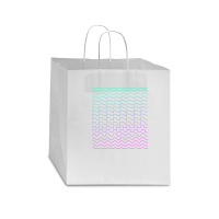 Synthesizer Waveforms Star Paper Bag - 13 X 7 X 13 | Artistshot