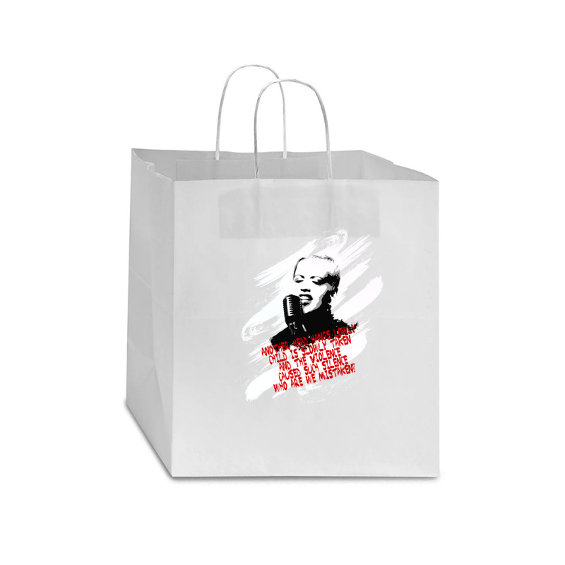 Zombie Song Star Paper Bag - 13 X 7 X 13 | Artistshot