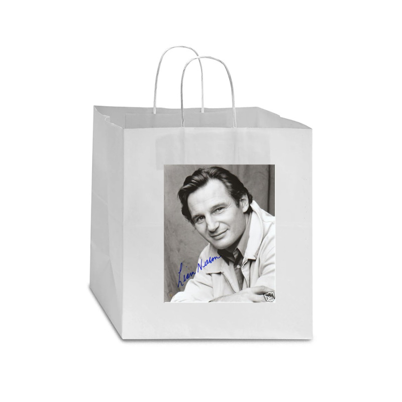 Gifts For Women Laura Linney Liam Neeson Cool Gifts Star Paper Bag - 13 X 7 X 13 | Artistshot