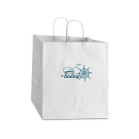 Sailing Badge With Handwheel Take Out Paper Bag - 14 X 10 X 15 1/2 | Artistshot