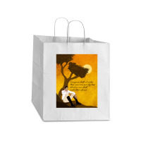 Vine And Fig Tree Artwork Take Out Paper Bag - 14 X 10 X 15 1/2 | Artistshot