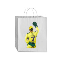 Ms Dhoni Chennai Super Kings Csk Wallpaper Whistlepodu Classic Traveler Paper Bag -13 X 6 X 15 3/4 | Artistshot