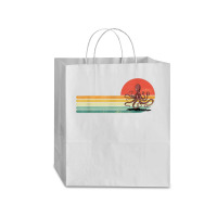 Retro Vintage Octopus Kraken Sea Life Marine Octopus Lover T Shirt Traveler Paper Bag -13 X 6 X 15 3/4 | Artistshot