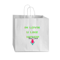 I'm Lovin U Like Hiphop Vogue Paper Bag - 16 X 6 X 12 | Artistshot