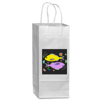 2fish Mix Colour Drowning Wine Paper Bag - 5 1/2 X 3 1/4 X 13 | Artistshot