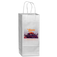 Blaine Washington Retro Vintage 80s 90s Muscle Cars Retrowave Aestheti Wine Paper Bag - 5 1/2 X 3 1/4 X 13 | Artistshot