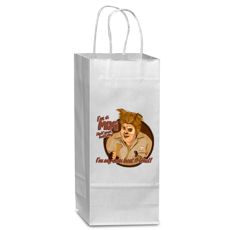 Mog Spaceballs, The Mog Spaceballs, I Am Own My Best Friend, Mog Space Wine Paper Bag - 5 1/2 x 3 1/4 x 13 by cm-arts | Artistshot