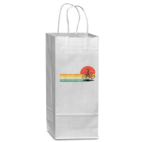 Retro Vintage Octopus Kraken Sea Life Marine Octopus Lover T Shirt Wine Paper Bag - 5 1/2 X 3 1/4 X 13 | Artistshot