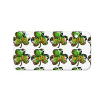 St. Patricks Day Lucky Shamrock Bicycle License Plate | Artistshot