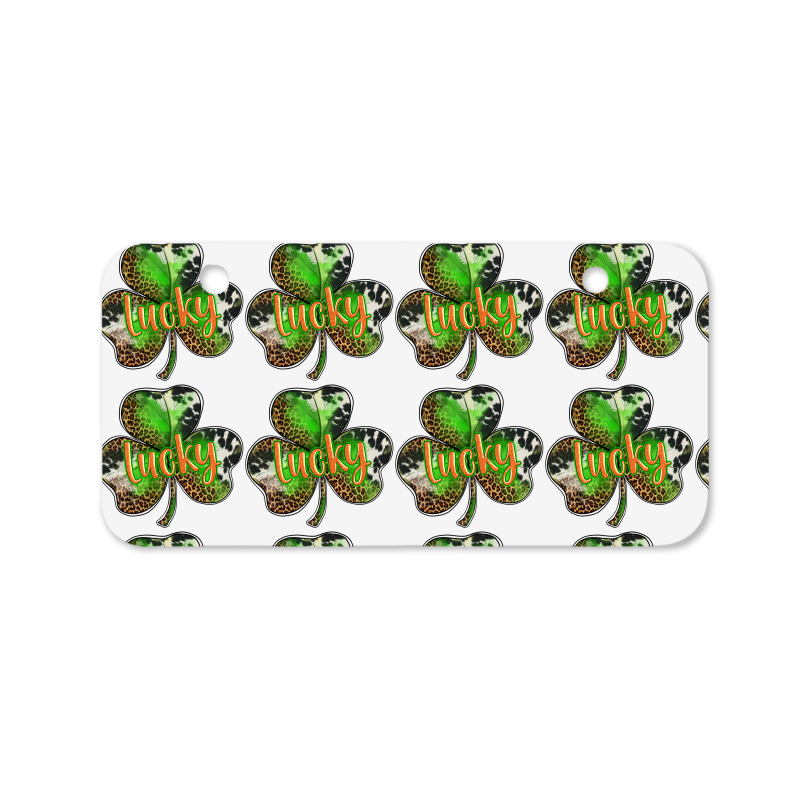 St. Patricks Day Lucky Shamrock Bicycle License Plate | Artistshot