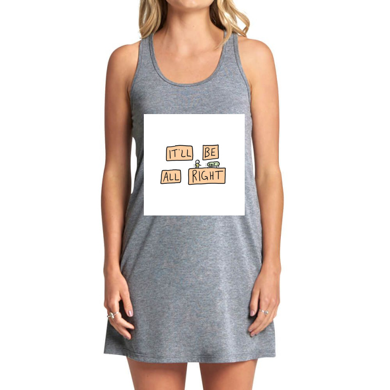 He Says To Himself... Over And Over... Tank Dress by iamsitting | Artistshot