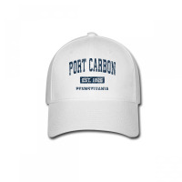 Port Carbon Pennsylvania Pa Vintage Athletic Sports Design Baseball Cap | Artistshot