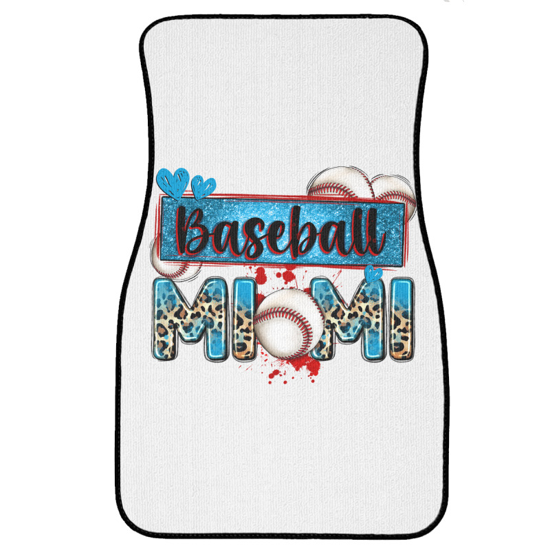 Baseball Mimi With Leopard Front Car Mat | Artistshot