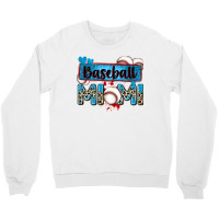 Baseball Mimi With Leopard Crewneck Sweatshirt | Artistshot