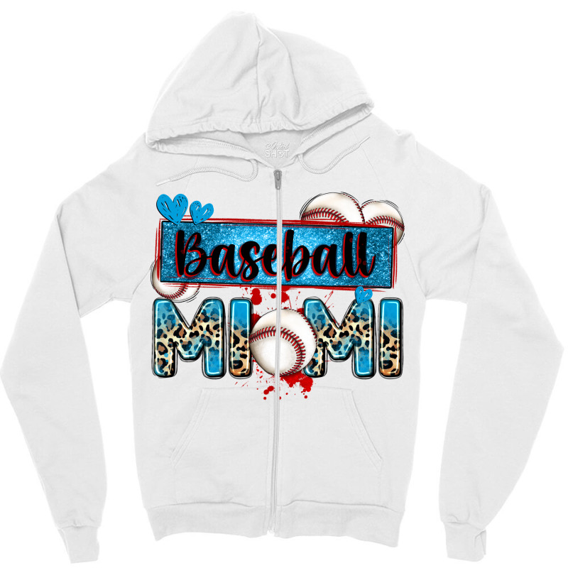 Baseball Mimi With Leopard Zipper Hoodie | Artistshot