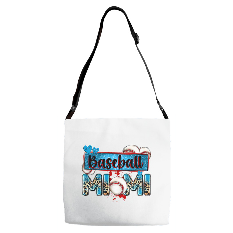 Baseball Mimi With Leopard Adjustable Strap Totes | Artistshot