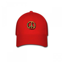 Cute Retro Peace Sign Baseball Cap | Artistshot