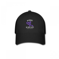 Heart Ribbon August We Wear Purple Overdose Awareness Month Baseball Cap | Artistshot