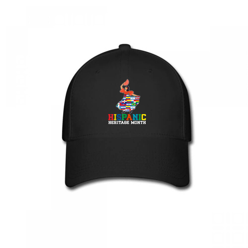 Dancing Latino Latinx Countries Flag Hispanic Heritage Month T Shirt Baseball Cap by hankeajrippleex5 | Artistshot