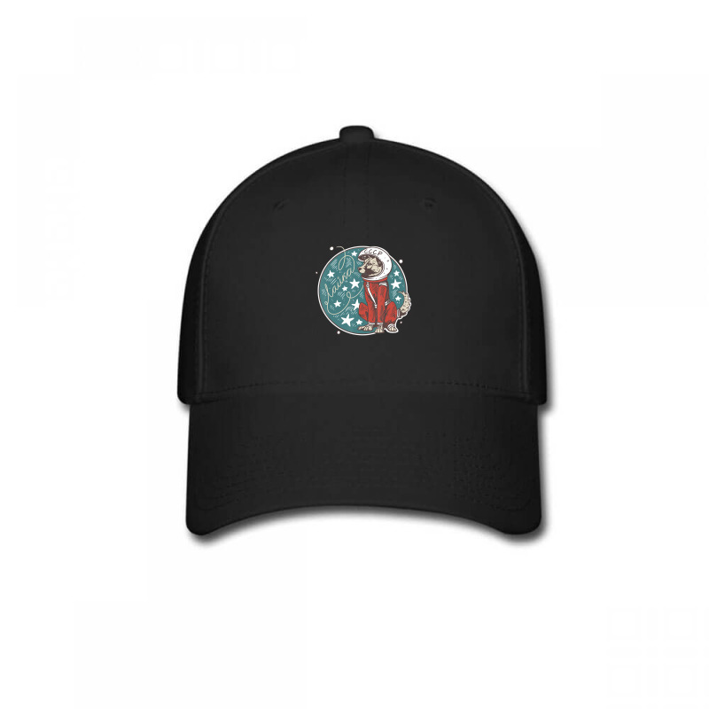 Laika Dog Sputnik Space Space Ussr Baseball Cap by Konlasa6638 | Artistshot