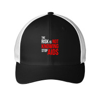 Stop Aids Aids Hiv Awareness Motivational Sayings S Mesh Cap | Artistshot