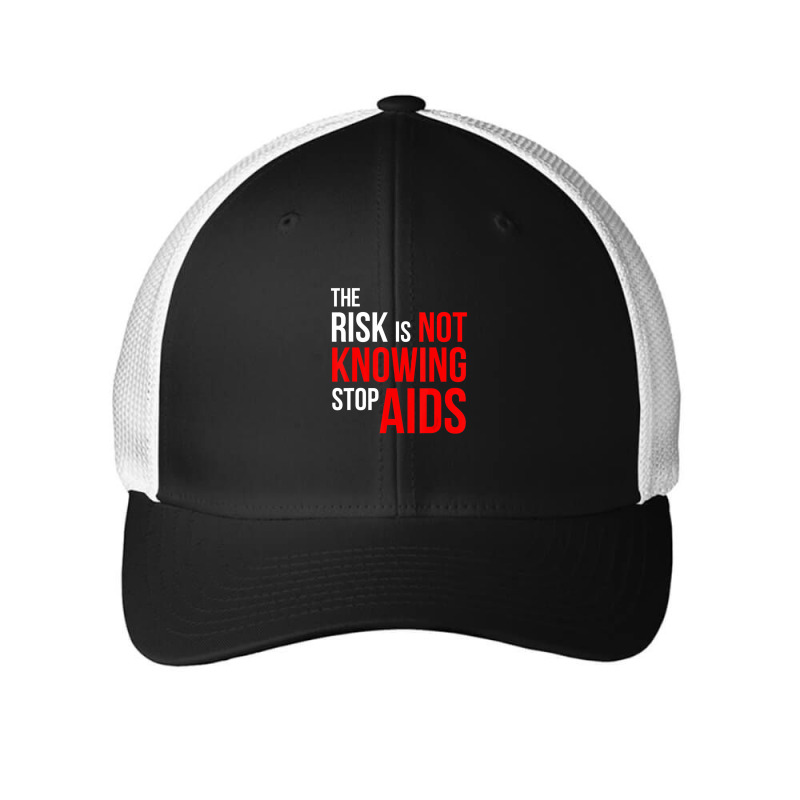 Stop Aids Aids Hiv Awareness Motivational Sayings S Mesh cap by Min01 | Artistshot