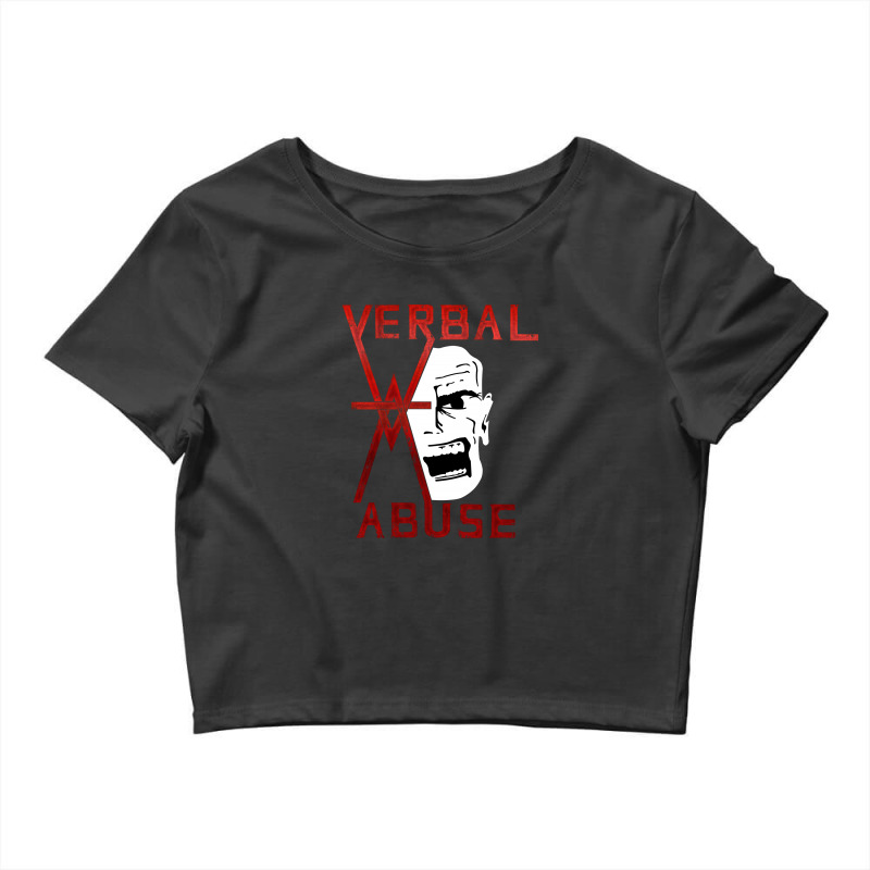 Verbal Abuse Crop Top | Artistshot