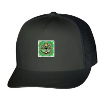 Sacred Geometry Metatrons Cube With Platonic Solids 38926410 Trucker Cap | Artistshot