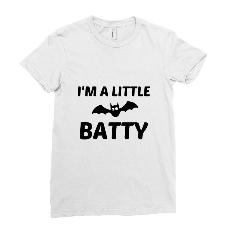 A Little Batty Ladies Fitted T-Shirt by Perfect Designers | Artistshot