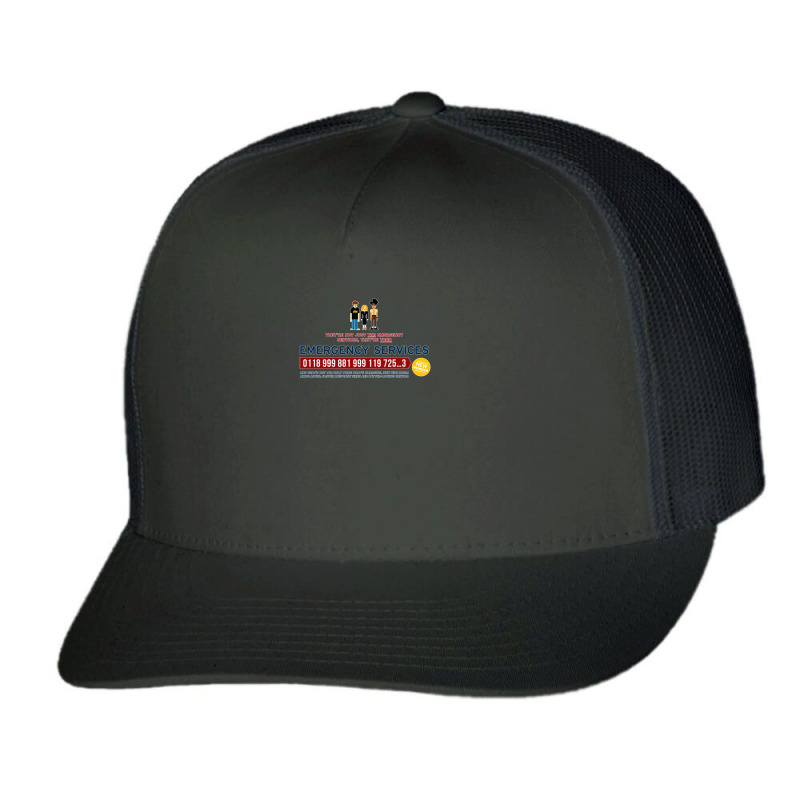 It Crowd Emergency Services Trucker Cap | Artistshot