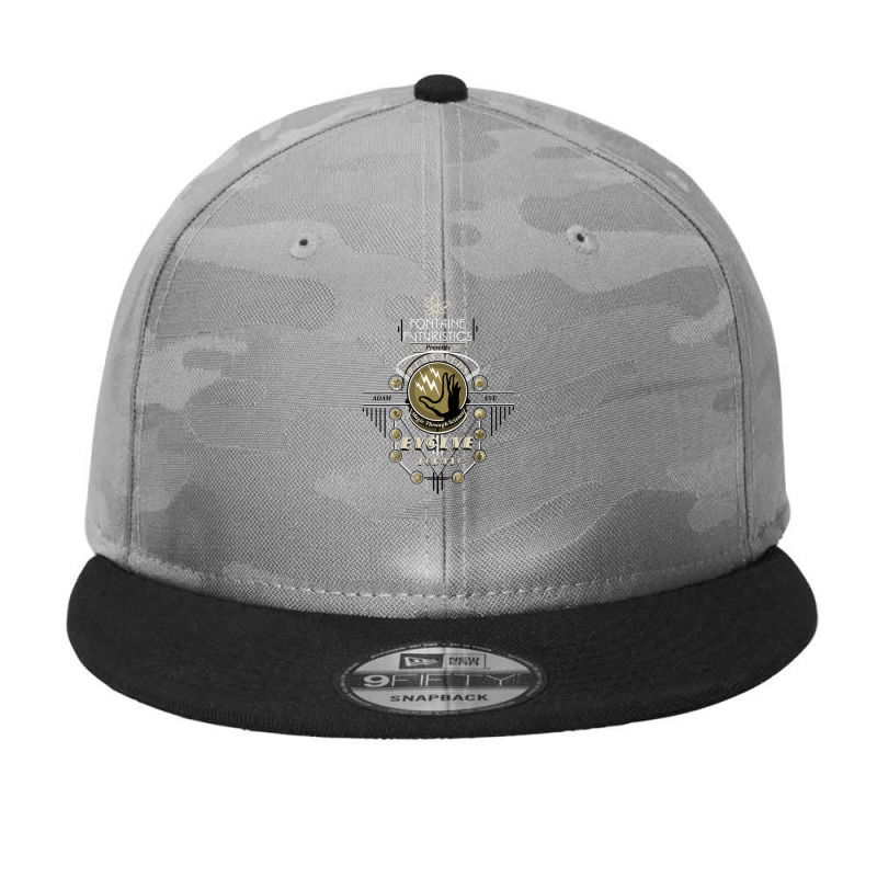 Fontaine Futuristic's Plasmids Ad Camo Snapback by LizbethJones | Artistshot