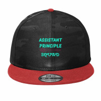 Assistant Principal Squad Tee Shirt Teacher Gift Faculty Camo Snapback | Artistshot