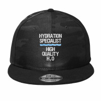 Hydration Specialist Waterboy Team Manager Camo Snapback | Artistshot