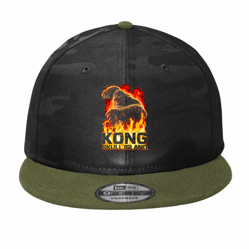 Kong Skull Island Out Of The Fire Camo Snapback by Kuwannin528 | Artistshot