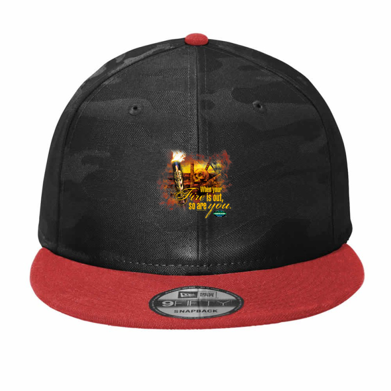 Survivor Fires Out Camo Snapback by atereabag | Artistshot