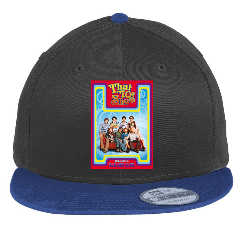 Birthday Gift That 70s Show Tv Show Retro Wave Flat Bill Snapback Cap by cm-arts | Artistshot