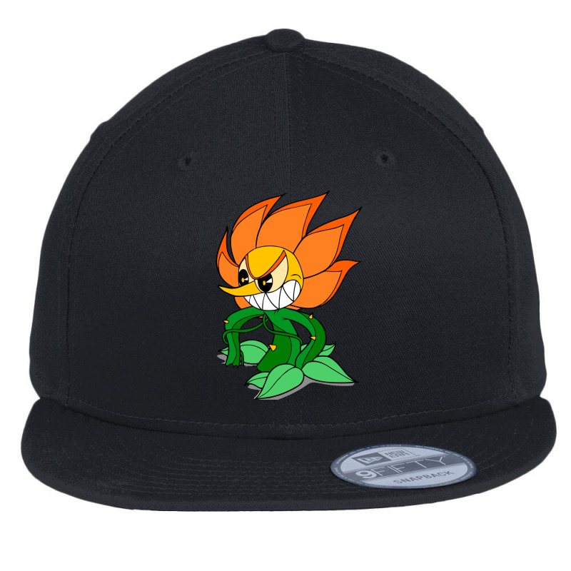 Evil Carnation Cagney Carnation Flat Bill Snapback Cap by cm-arts | Artistshot