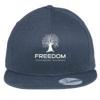 Freedom Crusaders Alliance White Essential Flat Bill Snapback Cap | Artistshot