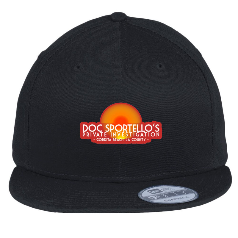 Doc Sportello Private Investigations Flat Bill Snapback Cap by koamrunsida | Artistshot