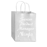 Senior Product Manager Tshirt Occupation Work T Shirt Cub Paper Bag - 8 X 4 1/2 X 10 1/4 | Artistshot