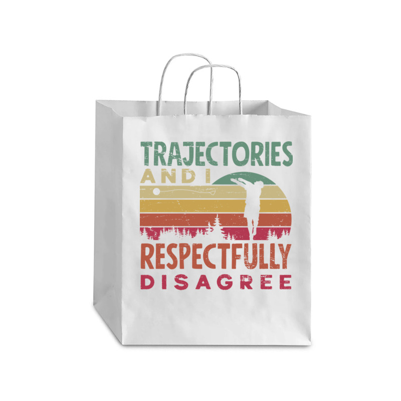 Track And Field Hammer Throwing Trajectories And I Funny Debie Paper Bag - 10 X 5 X 13 | Artistshot