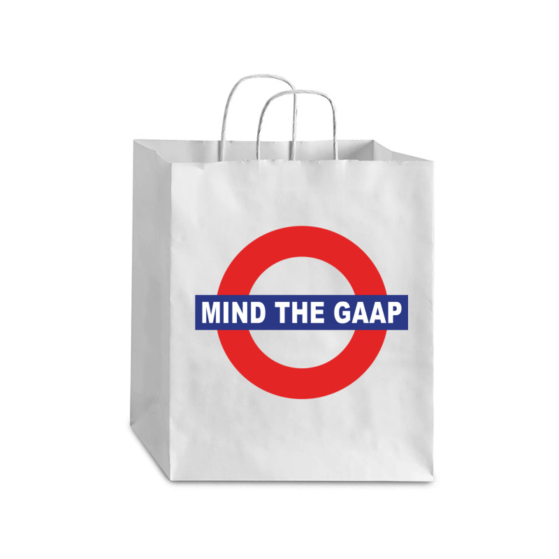 Pullover Cpa Mind The Gaap Gap Funny Accounting Sweatshirt Debie Paper Bag - 10 X 5 X 13 | Artistshot