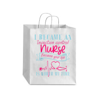 Infection Control Nurse Merch Cute Gifts Icu Nurses Debie Paper Bag - 10 X 5 X 13 | Artistshot