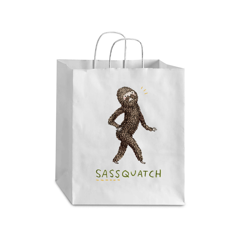 Sassquatch Debie Paper Bag - 10 X 5 X 13 | Artistshot