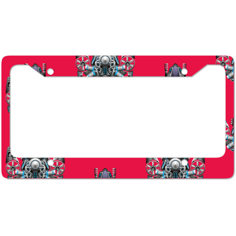 Space Machine License Plate Frame | Artistshot